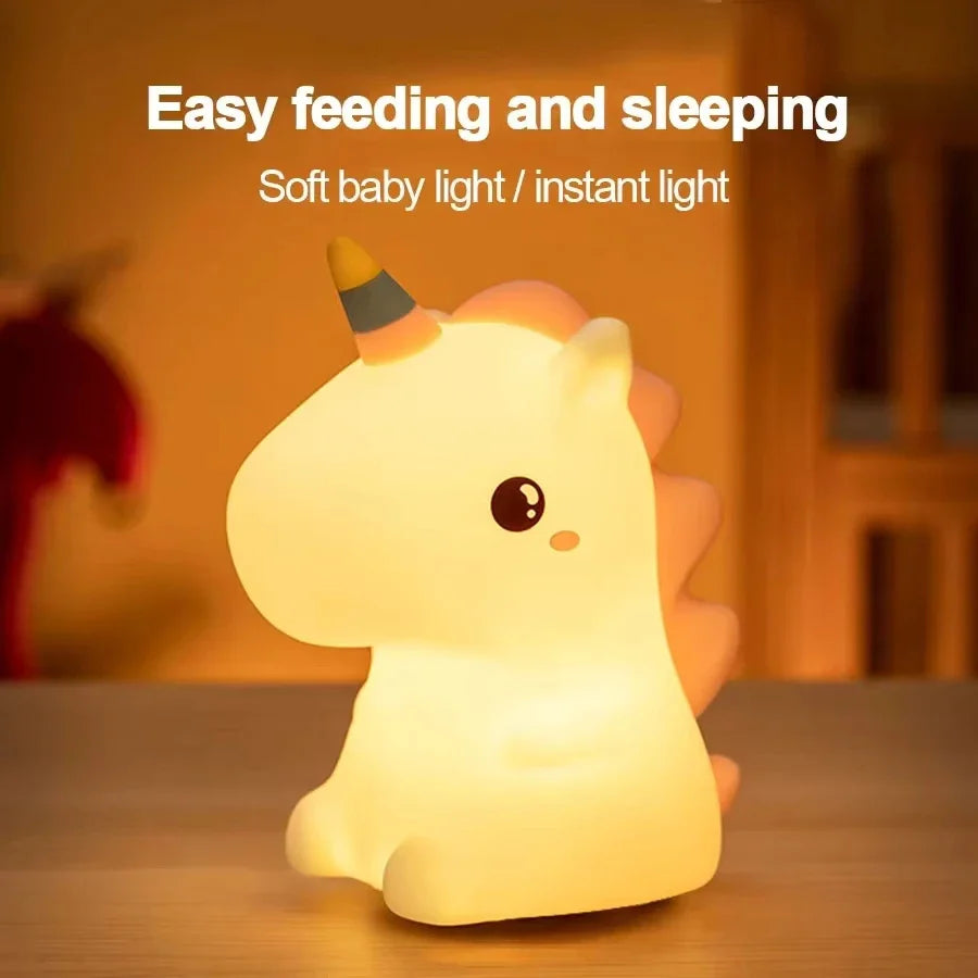 Lampe de chevet unicorne