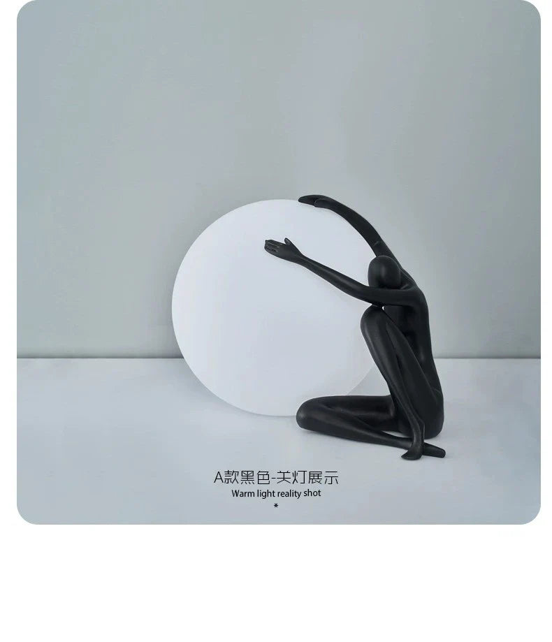 Lampe de chevet sculpture