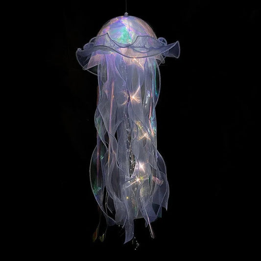 Jellyfish Lamp Portable Flower Lamp Girl Room Atmosphere Decoration Lamp Bedroom Night Lamp Home Decoration