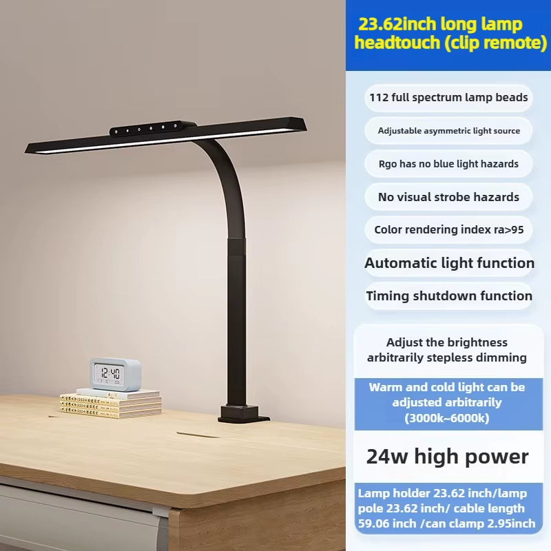 Touch Remote Control Dimmable LED Desk Lamp Intelligently Controlled Eye Protection for Reading Student Dormitory Bedroom