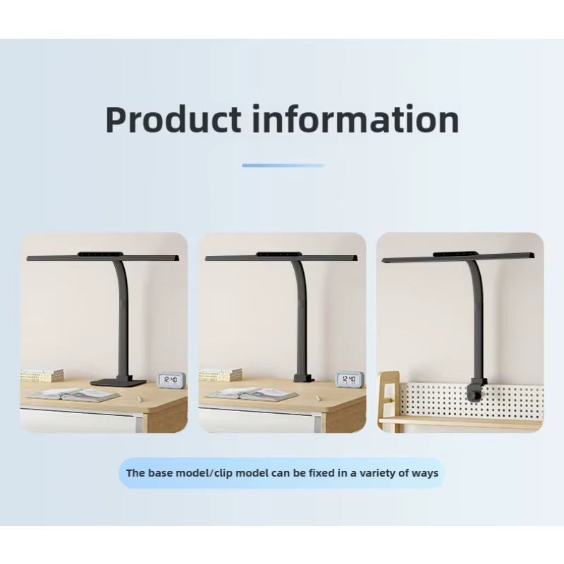 Touch Remote Control Dimmable LED Desk Lamp Intelligently Controlled Eye Protection for Reading Student Dormitory Bedroom