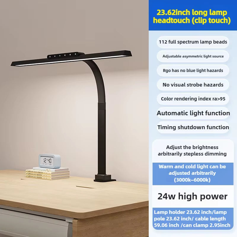Touch Remote Control Dimmable LED Desk Lamp Intelligently Controlled Eye Protection for Reading Student Dormitory Bedroom