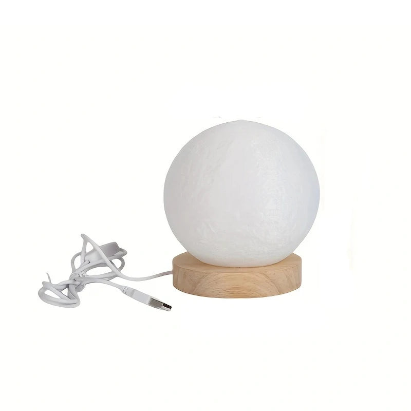 1PC Spherical Table Lamp LED Bedside Lamp Warm Warm Bedroom Nightlight Simple Atmosphere Lamp
