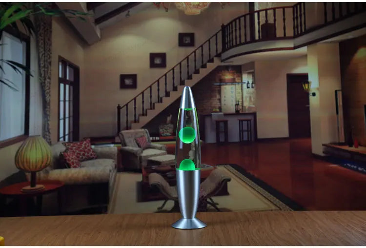 Lampe de chevet volcanique
