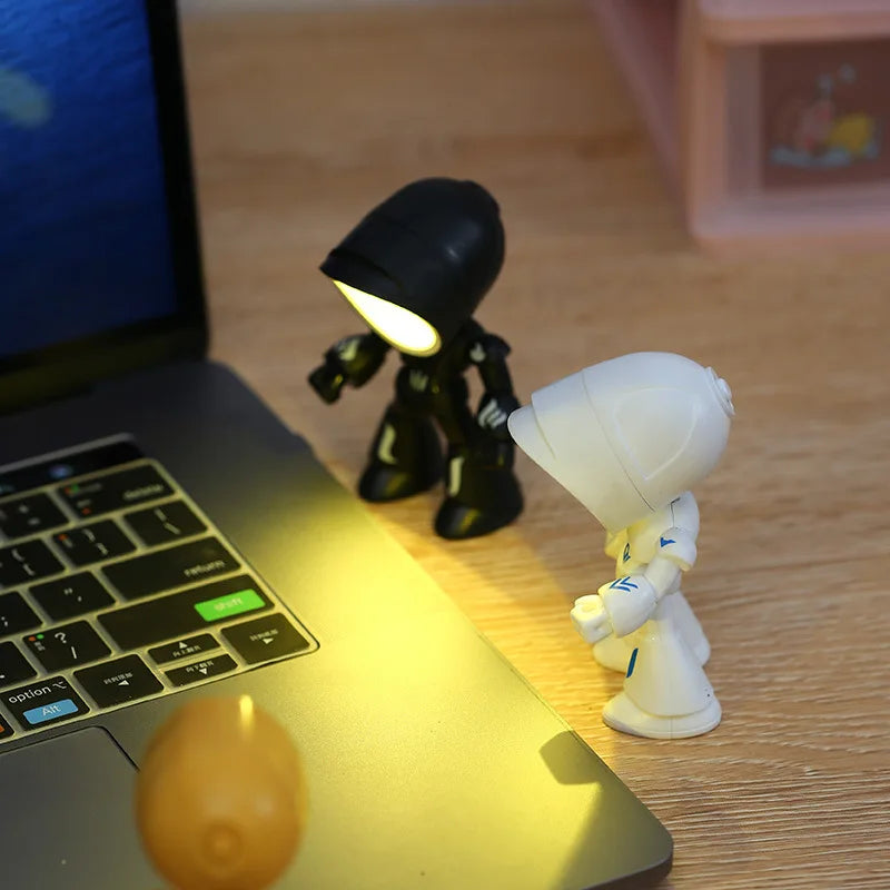 Lampe de chevet figurine policier