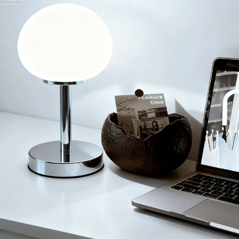 Lampe de chevet barbe a papa