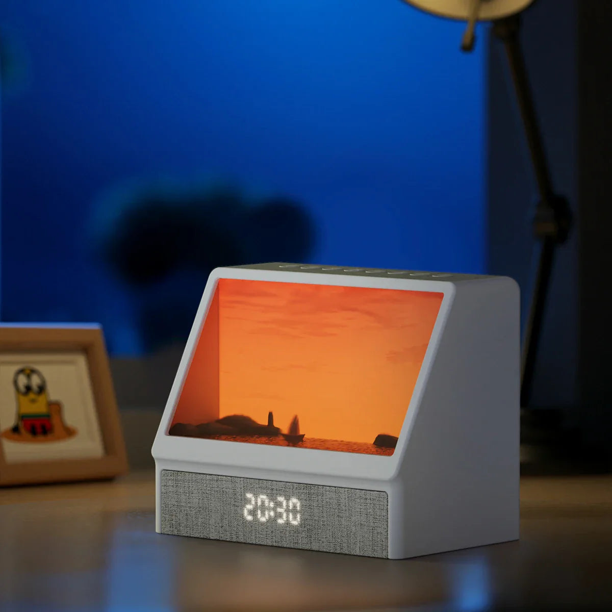 Lampe de chevet matinale