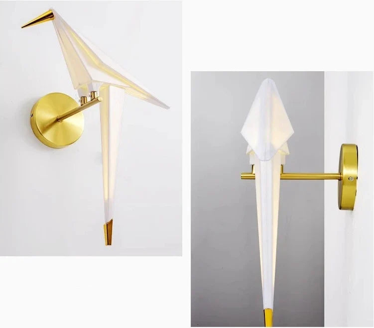 Lampe de chevet oiseau