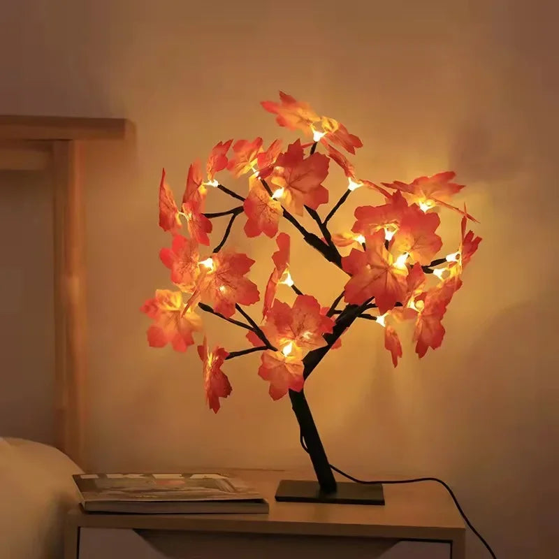Lampe de chevet Arbre a fleurs