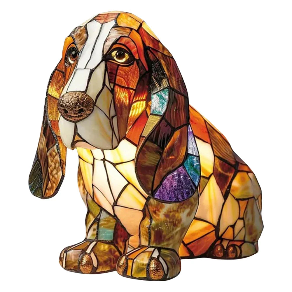 Lampe de chevet style chien