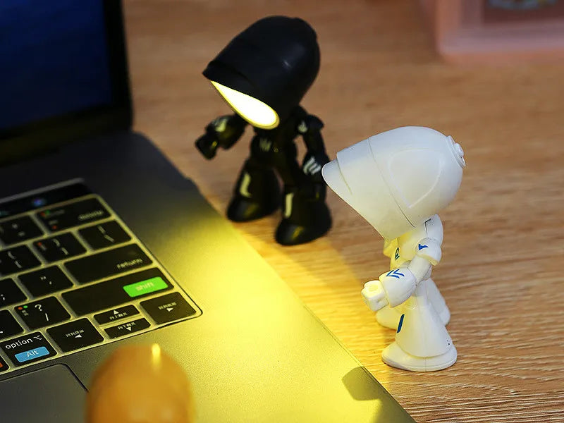 Lampe de chevet figurine policier