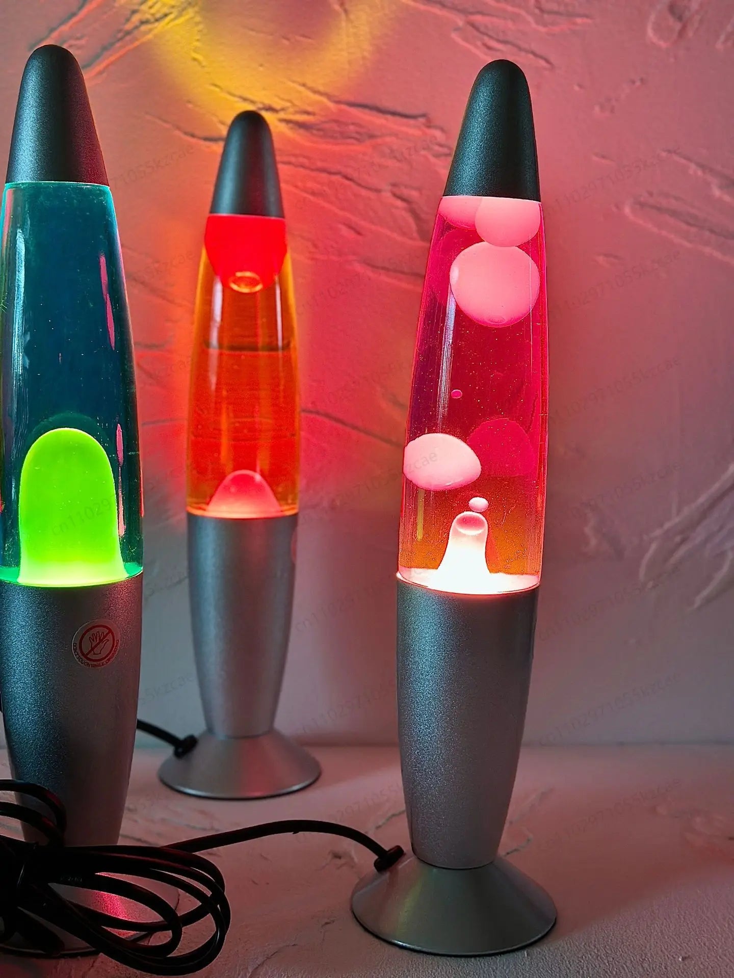 Lampe de chevet volcanique