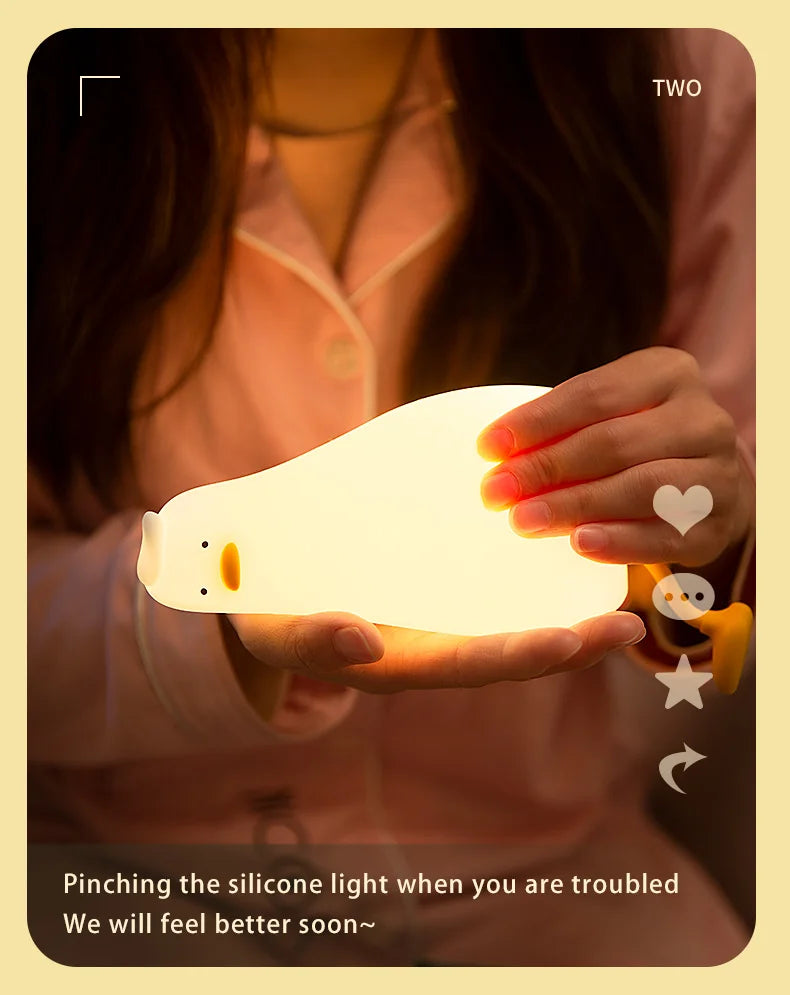 Lampe de chevet canard