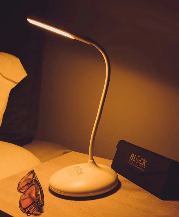 Lampe de chevet anti lumière bleu