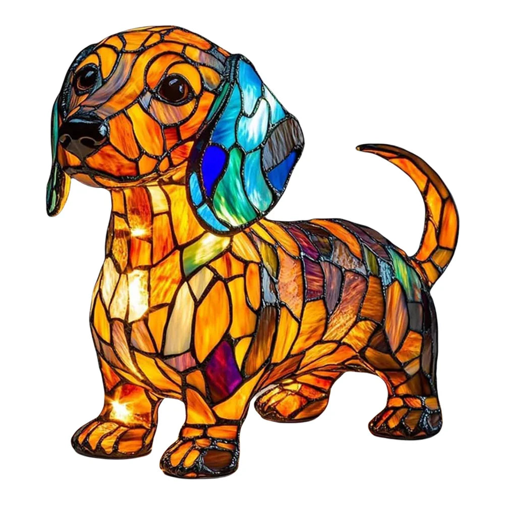 Lampe de chevet style chien