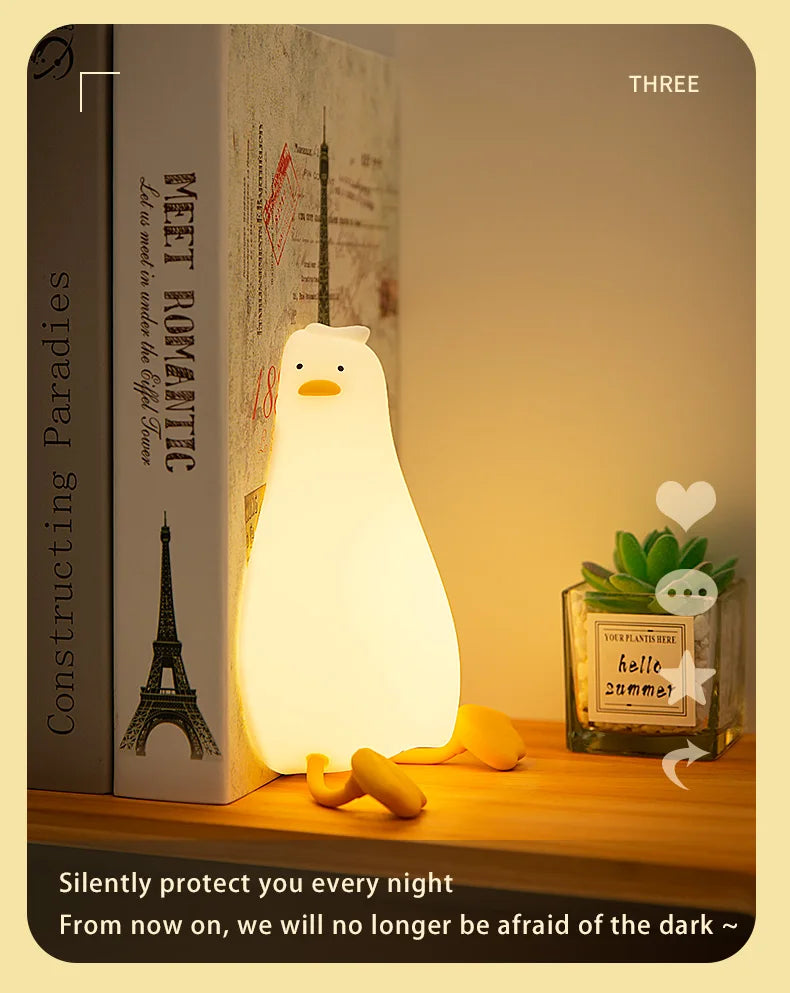 Lampe de chevet canard
