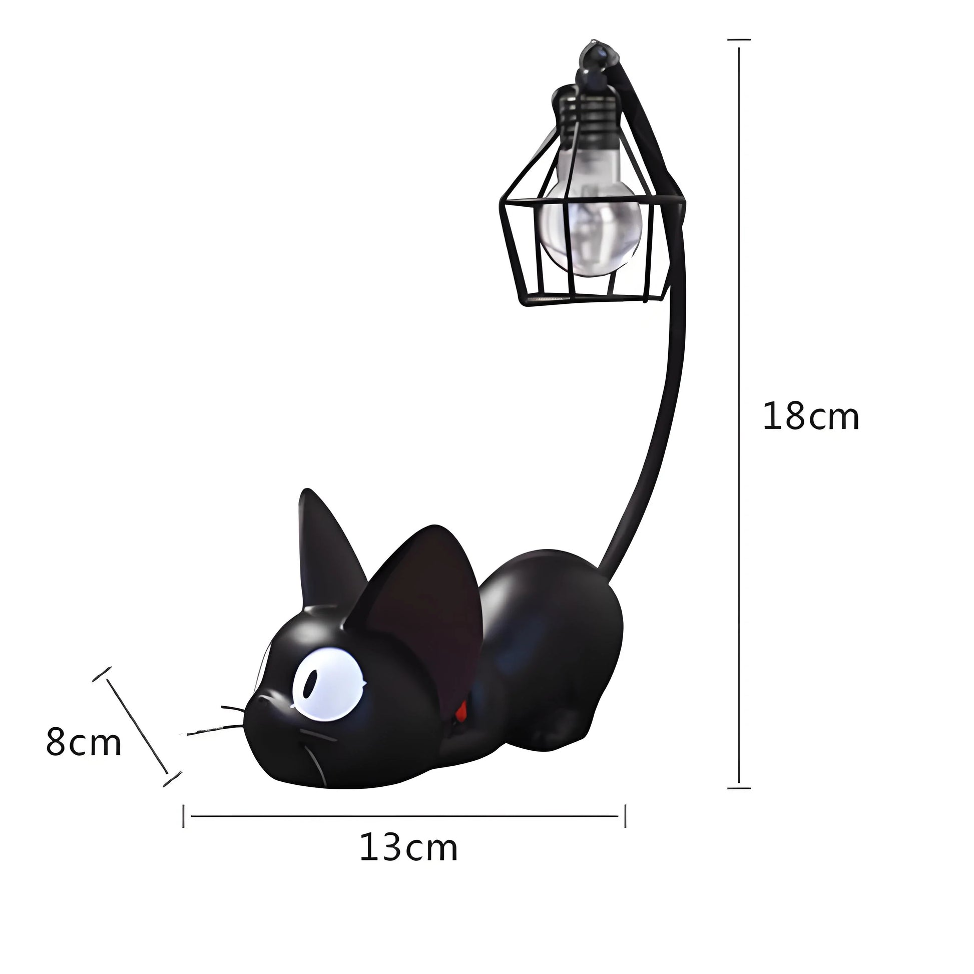 Miniature Cat LED Night Lamp Creative Resin Cat Animal Night Lamp Kitty Table Lamp Children'S Cartoon Room Lamp Decro Home