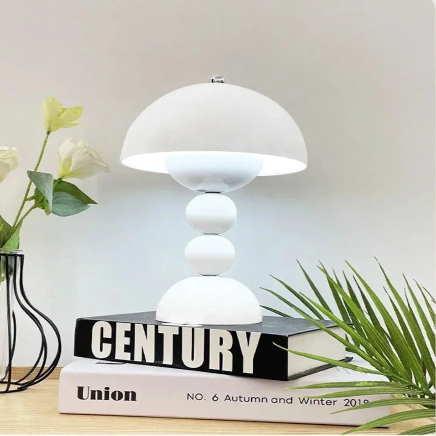 Lampe de chevet fleur