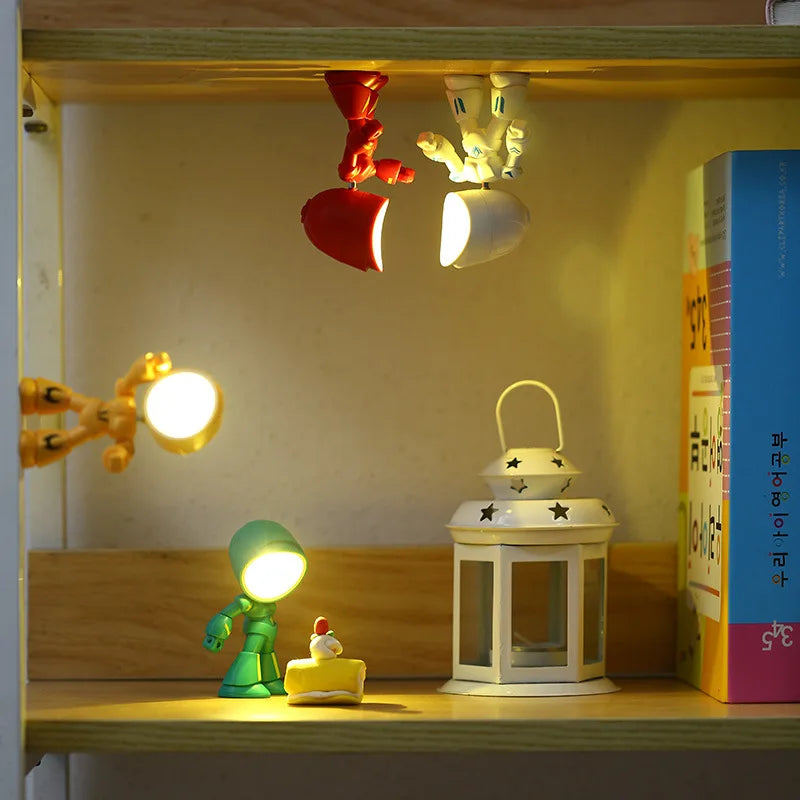 Lampe de chevet figurine policier