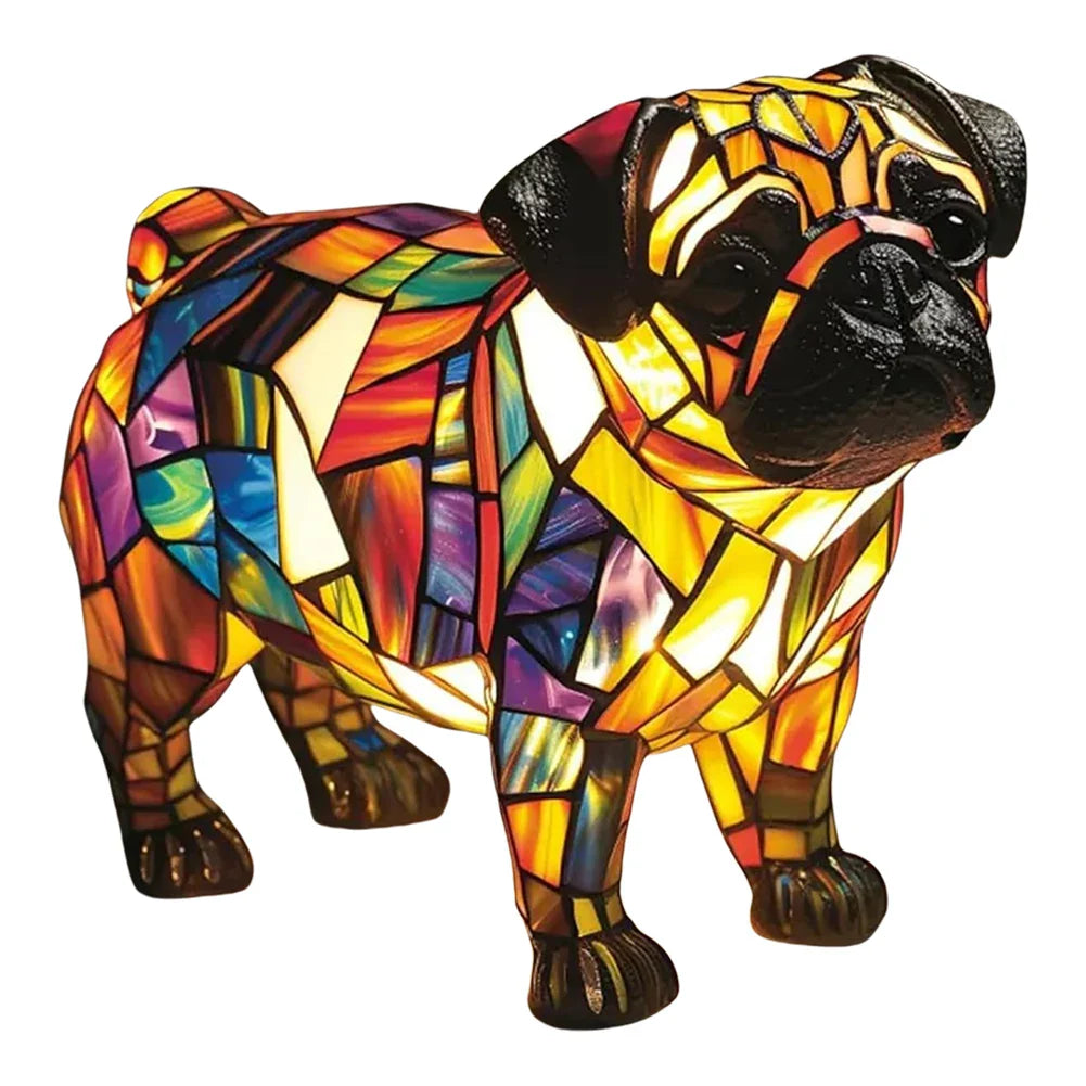 Lampe de chevet style chien