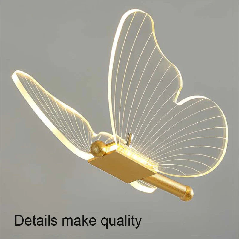 Lampe de chevet papillon Zeus