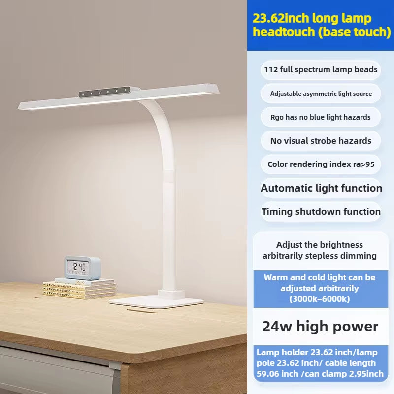Touch Remote Control Dimmable LED Desk Lamp Intelligently Controlled Eye Protection for Reading Student Dormitory Bedroom