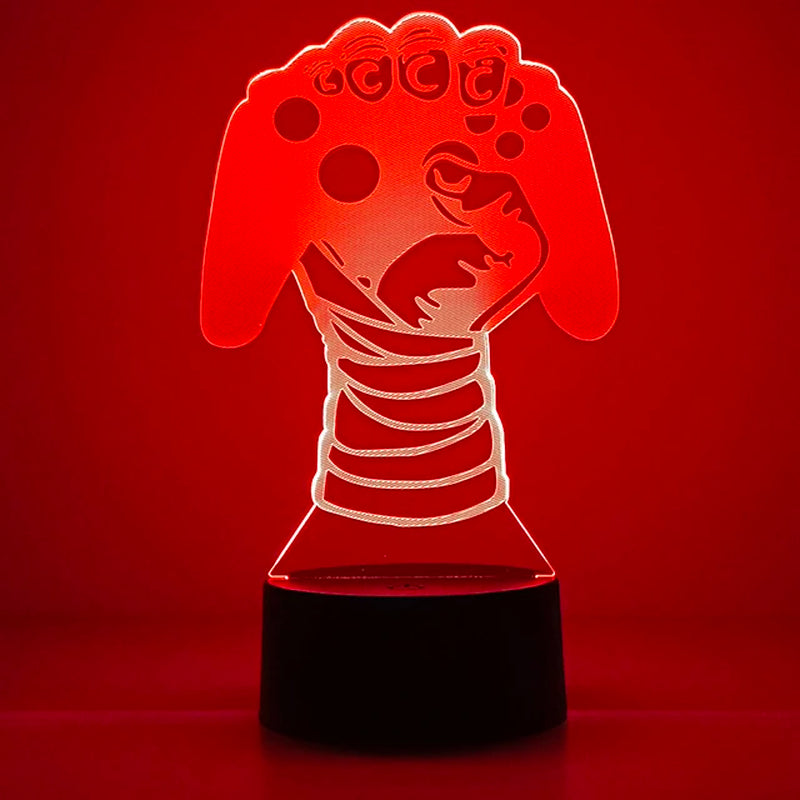 3D Led Lamp Gaming Room Light Games Nightlight Gaming Table Lamp for Children Headphones Game Zone Lights Home Decor Gift