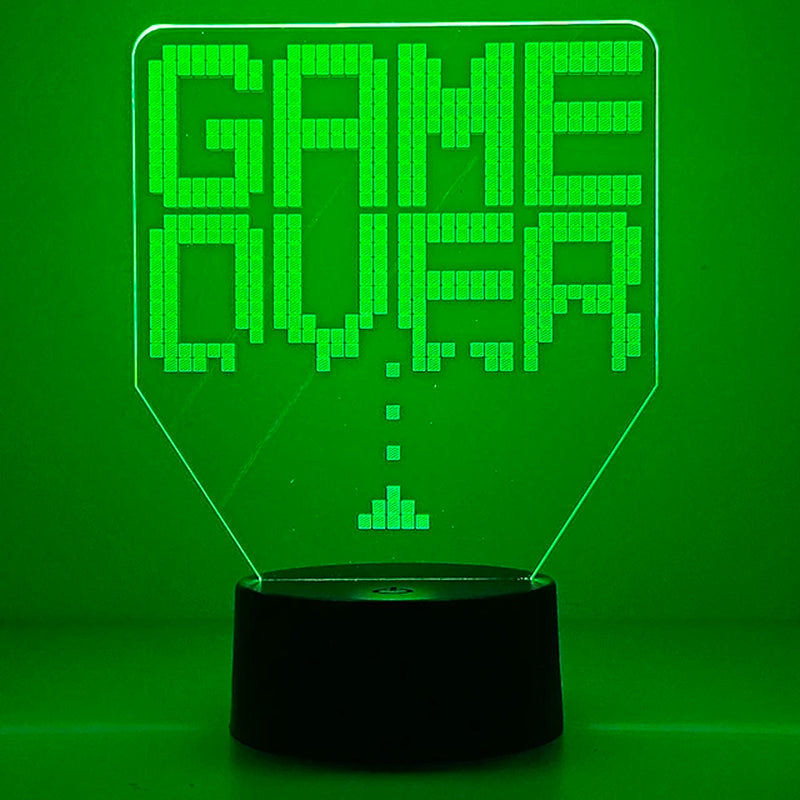 3D Led Lamp Gaming Room Light Games Nightlight Gaming Table Lamp for Children Headphones Game Zone Lights Home Decor Gift