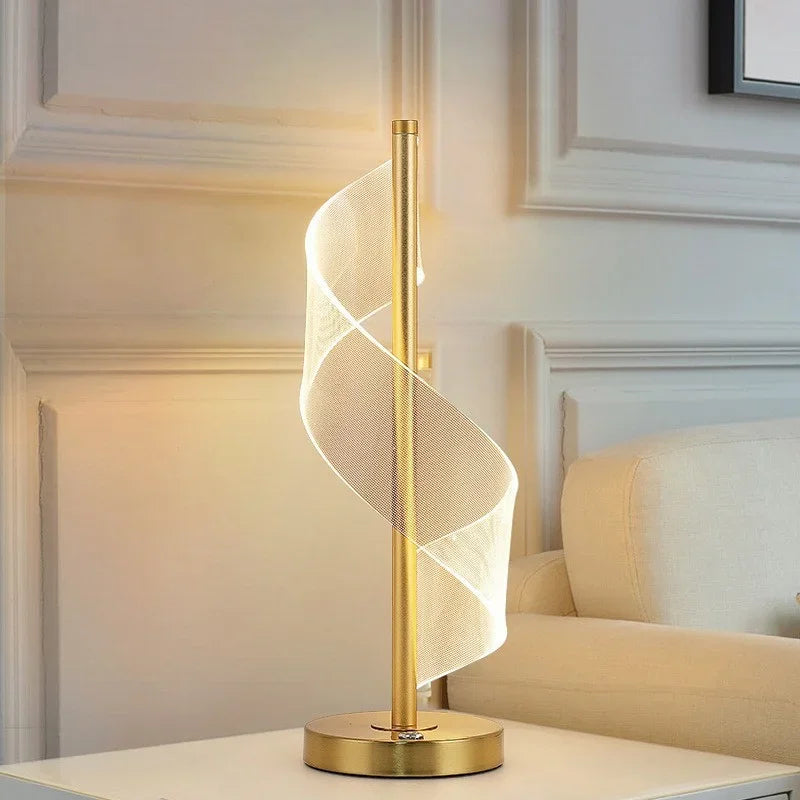 Nordic LED Table Lamps Lighting Dimmable Touch Switch Indoor Bedroom Bedside Light Living Room Hotel Modern Decoration Desk Lamp